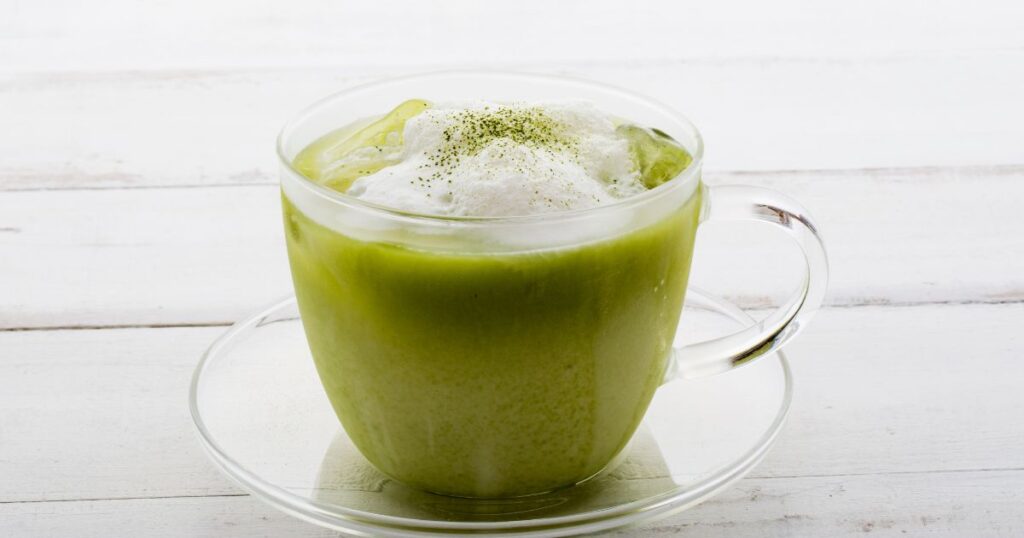 History of matcha latte