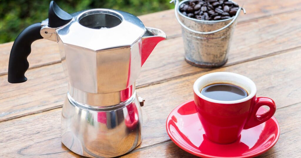 What is a Moka Pot Coffee Made Of